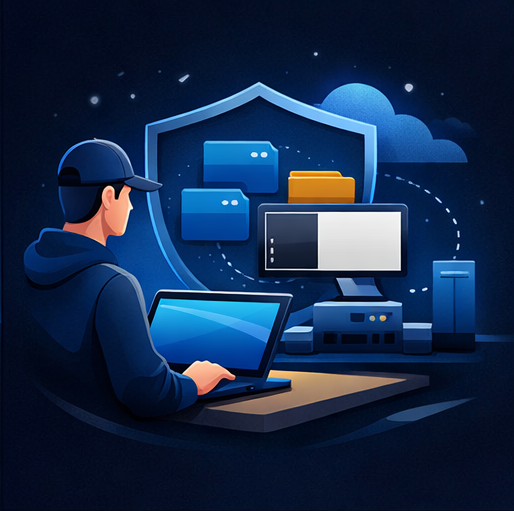Access files on your home computer remotely and securely with Mobilink private cloud