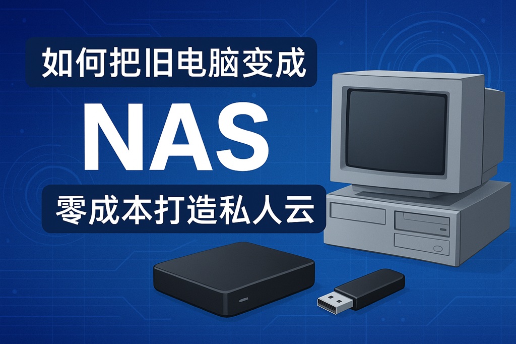 摩连把电脑变NAS