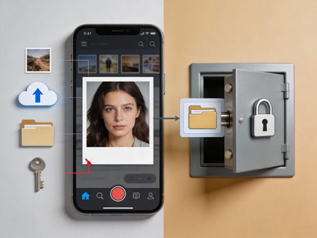 手机照片被删除后仍存在数据残留、缓存和云同步痕迹，说明删除并不等于隐私安全